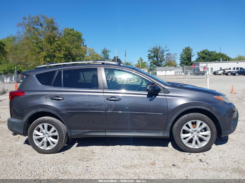 2014 Toyota Rav4 Limited VIN: 2T3DFREV7EW142809 Lot: 43339820