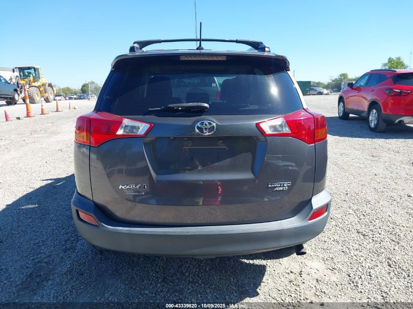 2014 Toyota Rav4 Limited VIN: 2T3DFREV7EW142809 Lot: 43339820