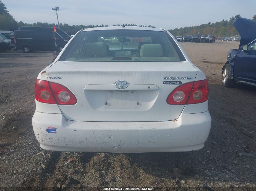 2006 Toyota Corolla Ce VIN: 2T1BR32E96C629750 Lot: 43339824