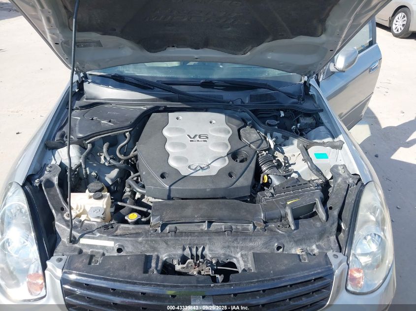 2006 Infiniti G35 VIN: JNKCV51E76M513686 Lot: 43339843