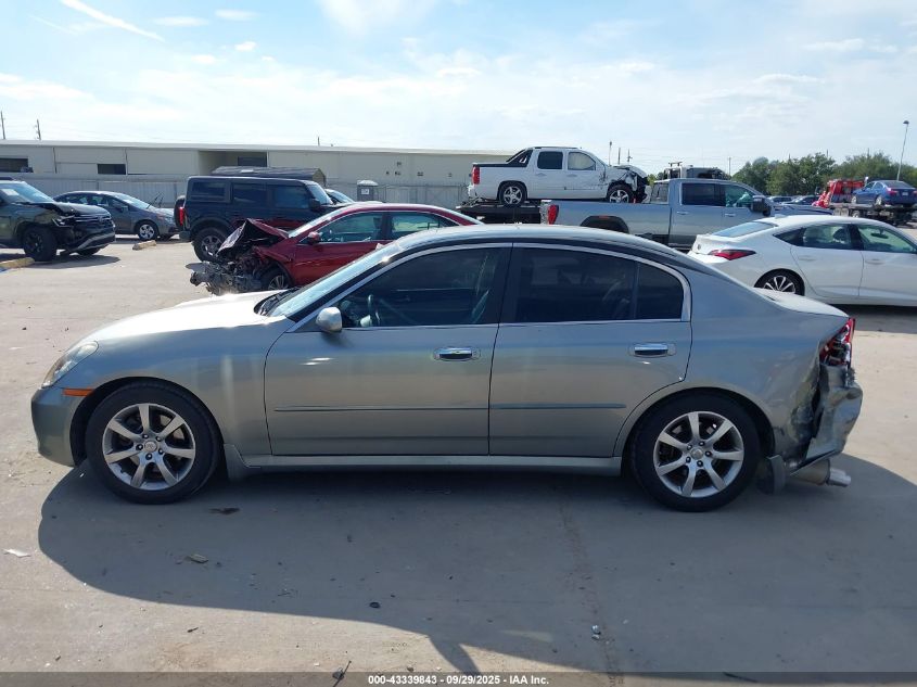2006 Infiniti G35 VIN: JNKCV51E76M513686 Lot: 43339843