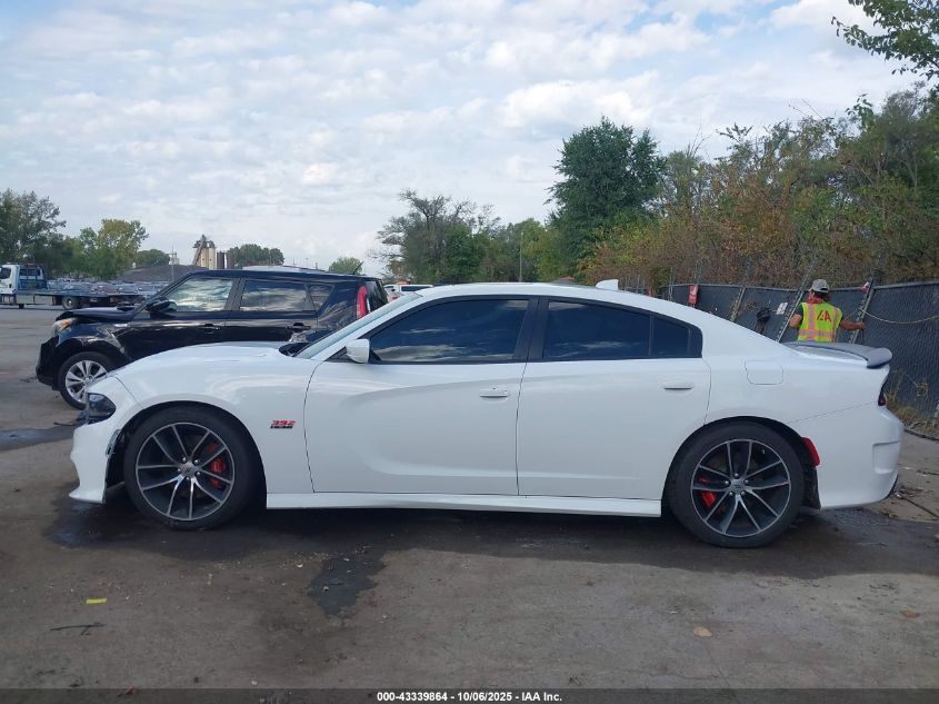 2018 Dodge Charger R/T Scat Pack Rwd VIN: 2C3CDXGJ6JH312088 Lot: 43339864