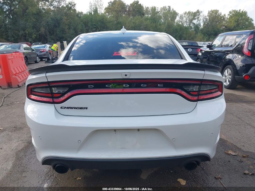 2018 Dodge Charger R/T Scat Pack Rwd VIN: 2C3CDXGJ6JH312088 Lot: 43339864