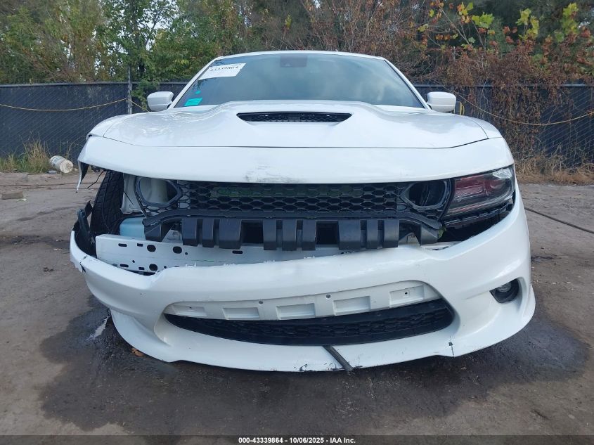 2018 Dodge Charger R/T Scat Pack Rwd VIN: 2C3CDXGJ6JH312088 Lot: 43339864