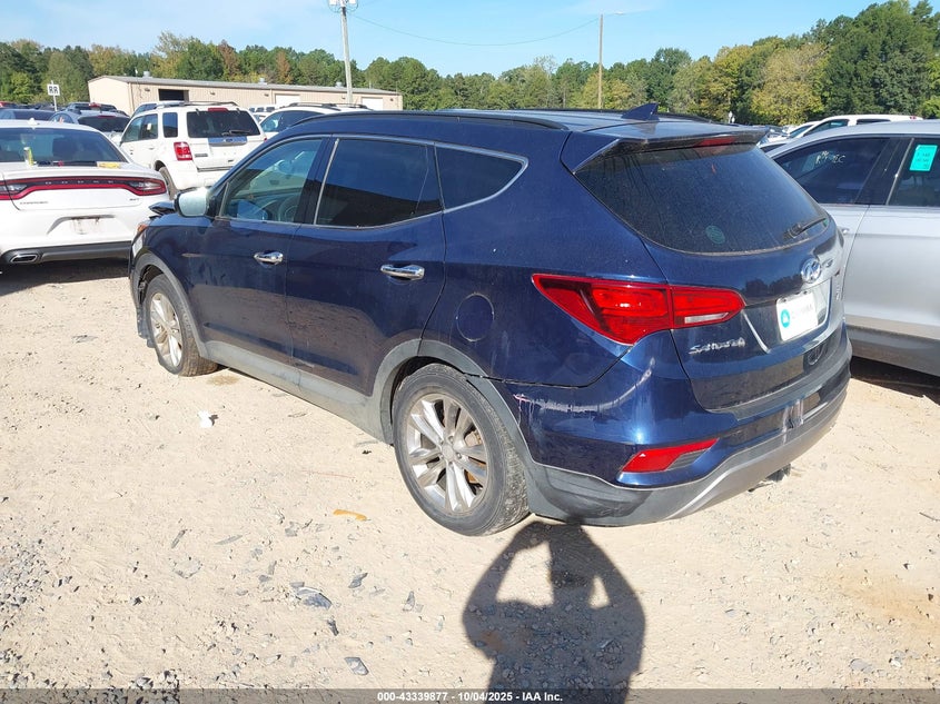 2017 HYUNDAI SANTA FE SPORT 2.0T - 5XYZU4LA3HG426276