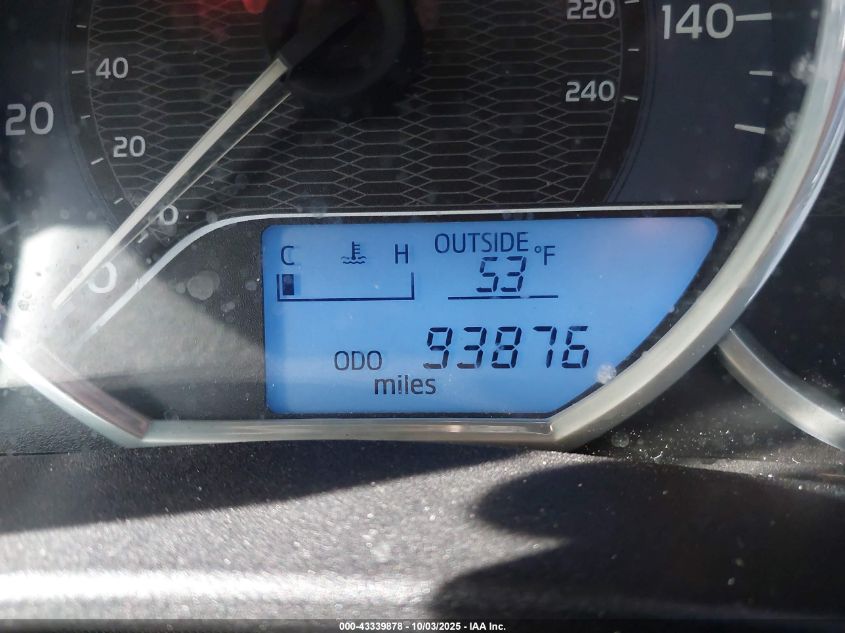 2014 Toyota Corolla Le Plus VIN: 2T1BURHE2EC171220 Lot: 43339878