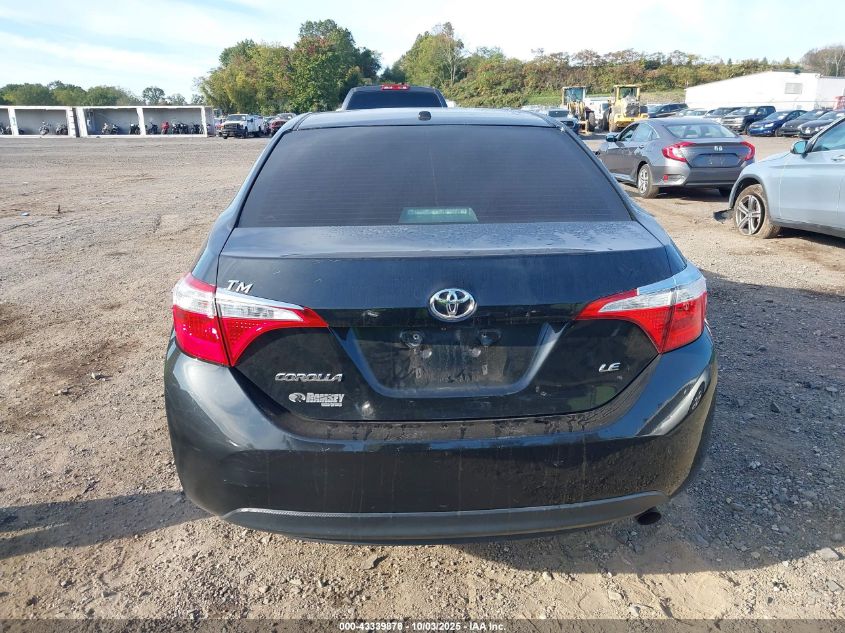 2014 Toyota Corolla Le Plus VIN: 2T1BURHE2EC171220 Lot: 43339878