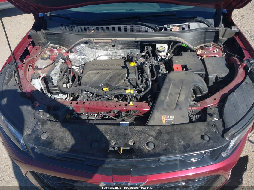 2024 Chevrolet Trax Fwd Activ VIN: KL77LKE27RC170022 Lot: 43339883