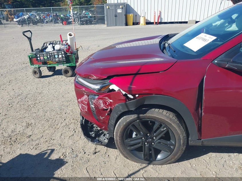 2024 Chevrolet Trax Fwd Activ VIN: KL77LKE27RC170022 Lot: 43339883