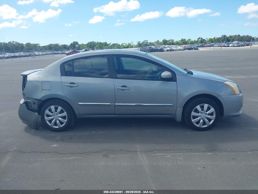 2012 Nissan Sentra 2.0 S VIN: 3N1AB6AP2CL612286 Lot: 43339891