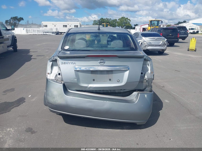2012 Nissan Sentra 2.0 S VIN: 3N1AB6AP2CL612286 Lot: 43339891