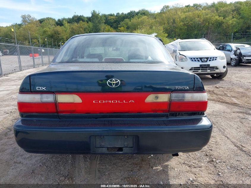 1997 Toyota Corolla Dx VIN: 1NXBB02E7VZ537486 Lot: 43339895