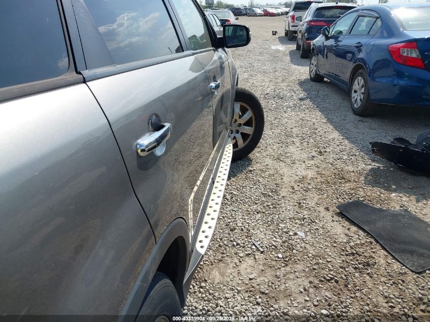 2013 Kia Sorento Lx VIN: 5XYKT3A14DG338073 Lot: 43339904