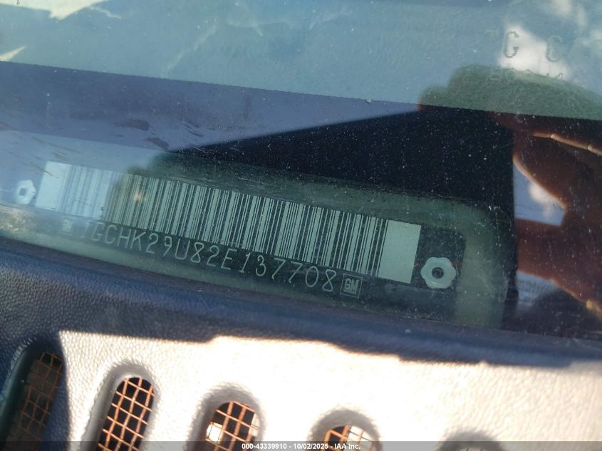 2002 Chevrolet Silverado 2500Hd Ls VIN: 1GCHK29U82E137708 Lot: 43339910