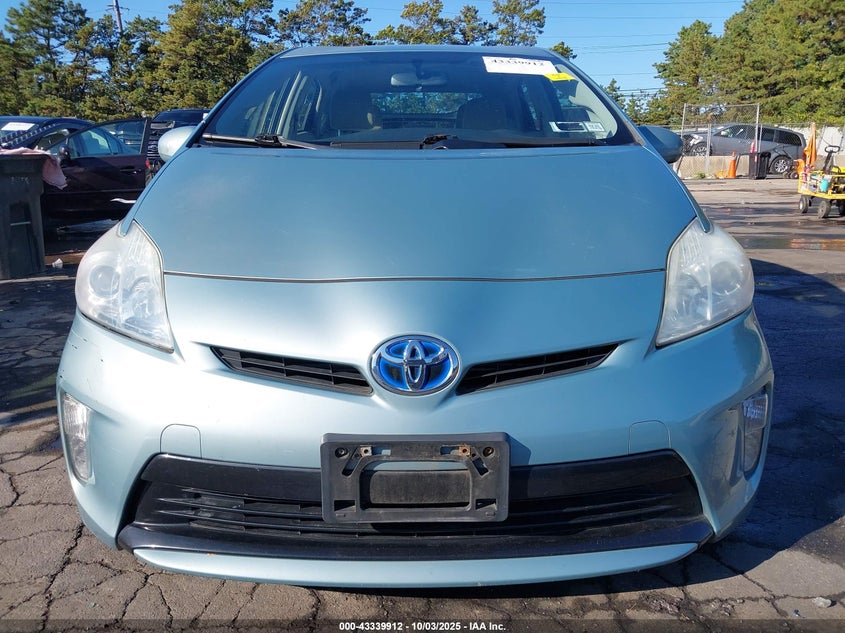 2013 TOYOTA PRIUS THREE JTDKN3DUXD1617480