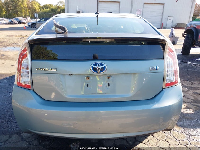 2013 TOYOTA PRIUS THREE JTDKN3DUXD1617480