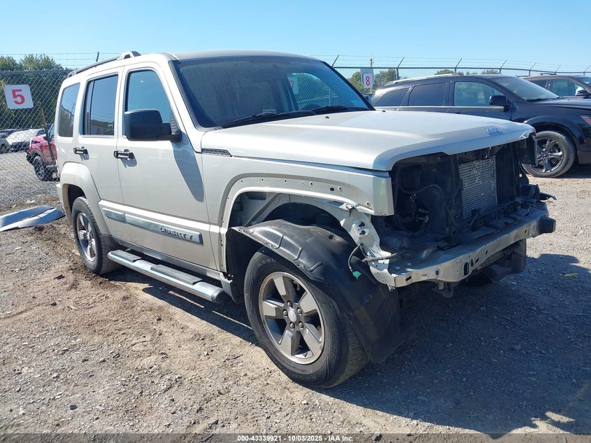 1J8GN28K18W283981 2008 Jeep Liberty Sport auction photo 1