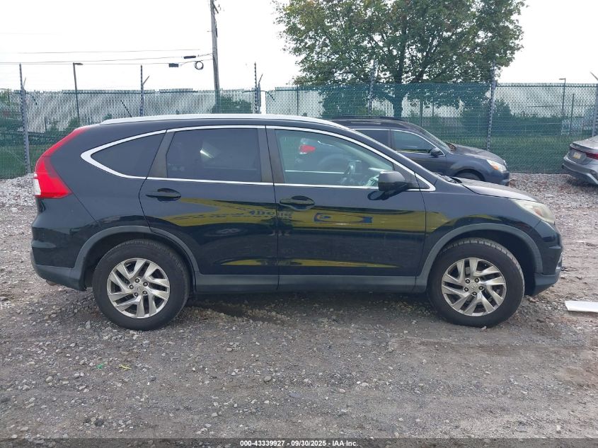 2015 Honda Cr-V Ex-L VIN: 5J6RM4H78FL010023 Lot: 43339927