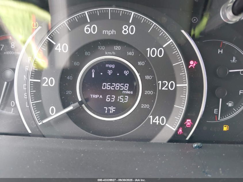 2015 Honda Cr-V Ex-L VIN: 5J6RM4H78FL010023 Lot: 43339927