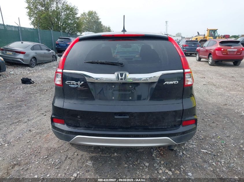 2015 Honda Cr-V Ex-L VIN: 5J6RM4H78FL010023 Lot: 43339927