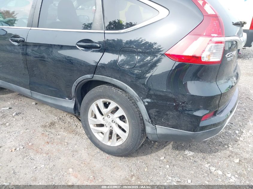 2015 Honda Cr-V Ex-L VIN: 5J6RM4H78FL010023 Lot: 43339927