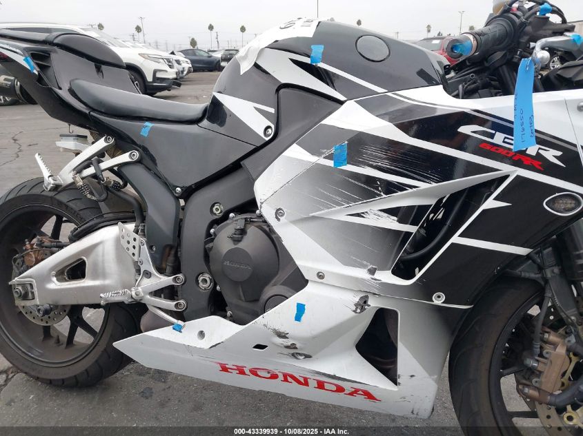 2016 Honda Cbr600 Ra VIN: JH2PC4080GK900065 Lot: 43339939