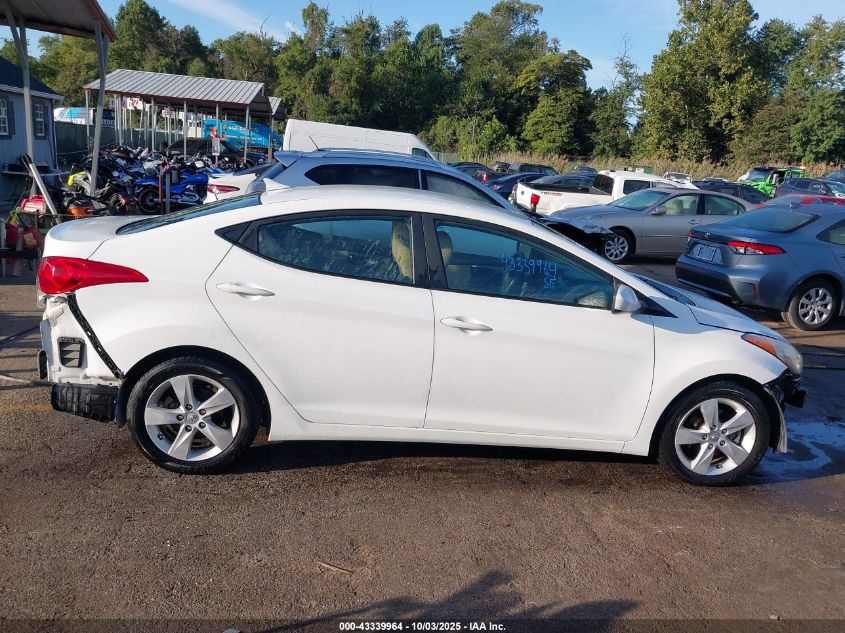 2013 Hyundai Elantra Gls VIN: 5NPDH4AE5DH451137 Lot: 43339964