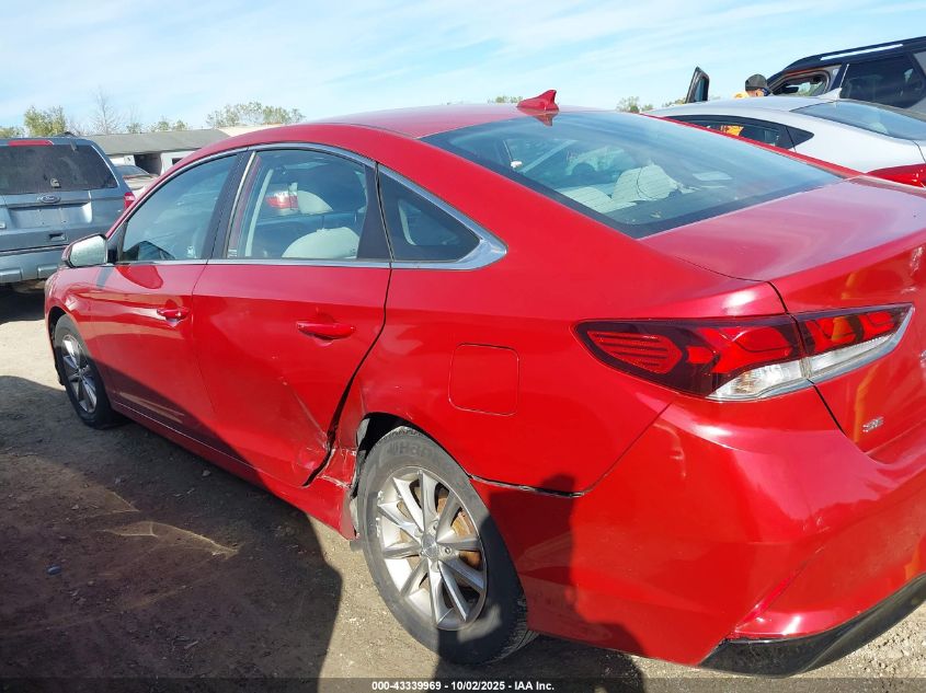 2018 Hyundai Sonata Se VIN: 5NPE24AF7JH702153 Lot: 43339969