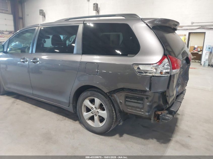 2011 Toyota Sienna Le V6 VIN: 5TDKK3DC5BS076922 Lot: 43339975