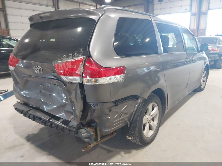 2011 Toyota Sienna Le V6 VIN: 5TDKK3DC5BS076922 Lot: 43339975