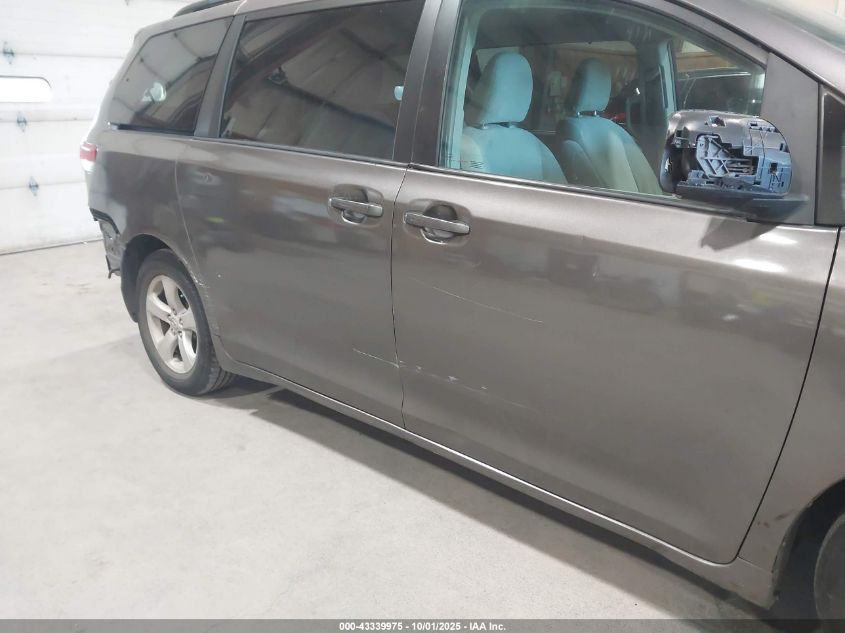 2011 Toyota Sienna Le V6 VIN: 5TDKK3DC5BS076922 Lot: 43339975