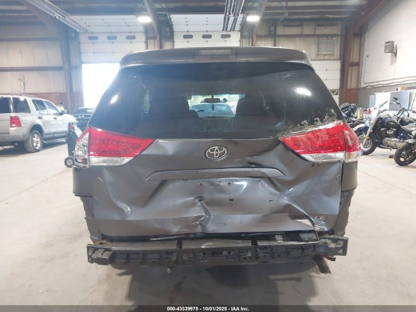 2011 Toyota Sienna Le V6 VIN: 5TDKK3DC5BS076922 Lot: 43339975