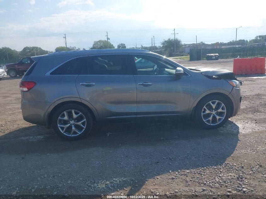 2016 Kia Sorento 2.0T Sxl VIN: 5XYPK4A13GG071916 Lot: 43339984