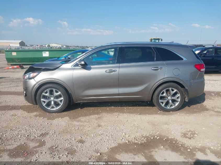2016 Kia Sorento 2.0T Sxl VIN: 5XYPK4A13GG071916 Lot: 43339984