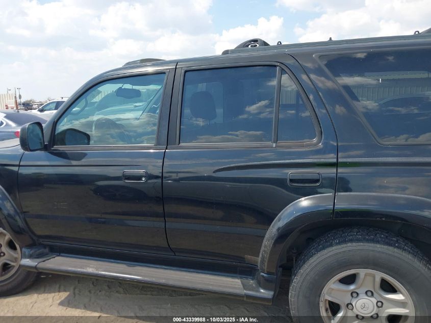 2001 Toyota 4Runner Sr5 V6 VIN: JT3GN86R210199174 Lot: 43339988