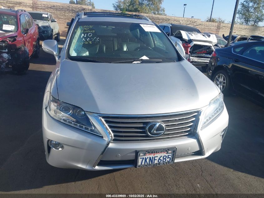 2015 Lexus Rx 350 VIN: 2T2ZK1BA2FC182520 Lot: 43339989