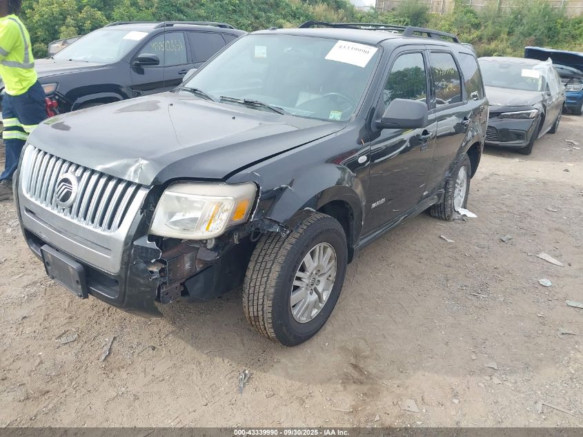 2008 Mercury Mariner V6 VIN: 4M2CU91108KJ51427 Lot: 43339990