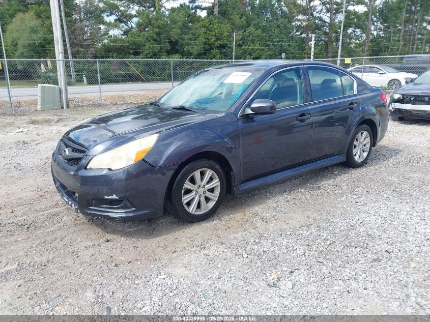 2010 Subaru Legacy 2.5I Premium VIN: 4S3BMCB61A3229853 Lot: 43339995