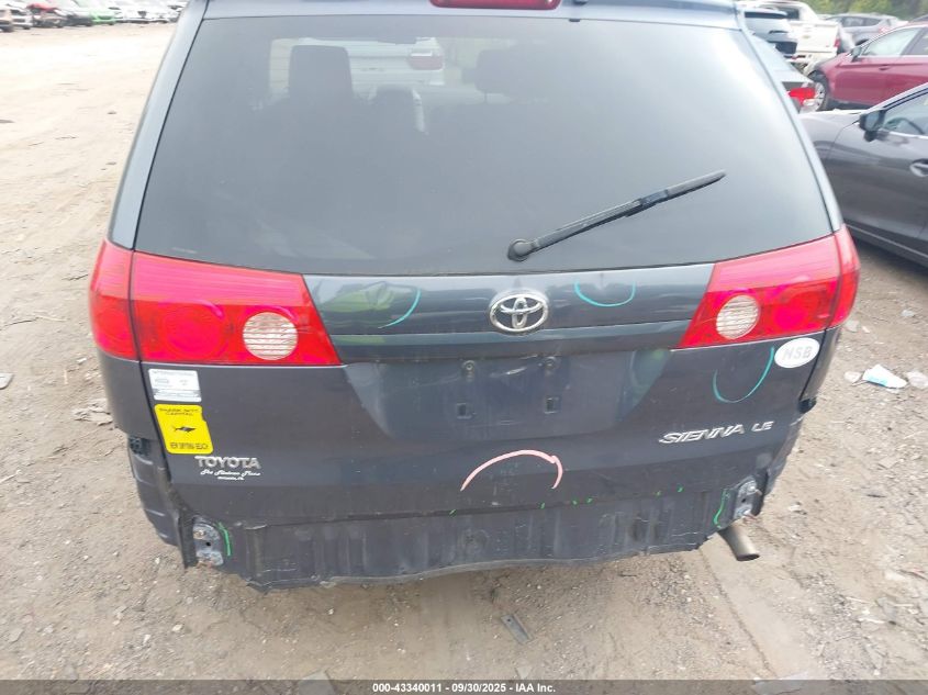 2007 Toyota Sienna Le VIN: 5TDZK23CX7S080871 Lot: 43340011