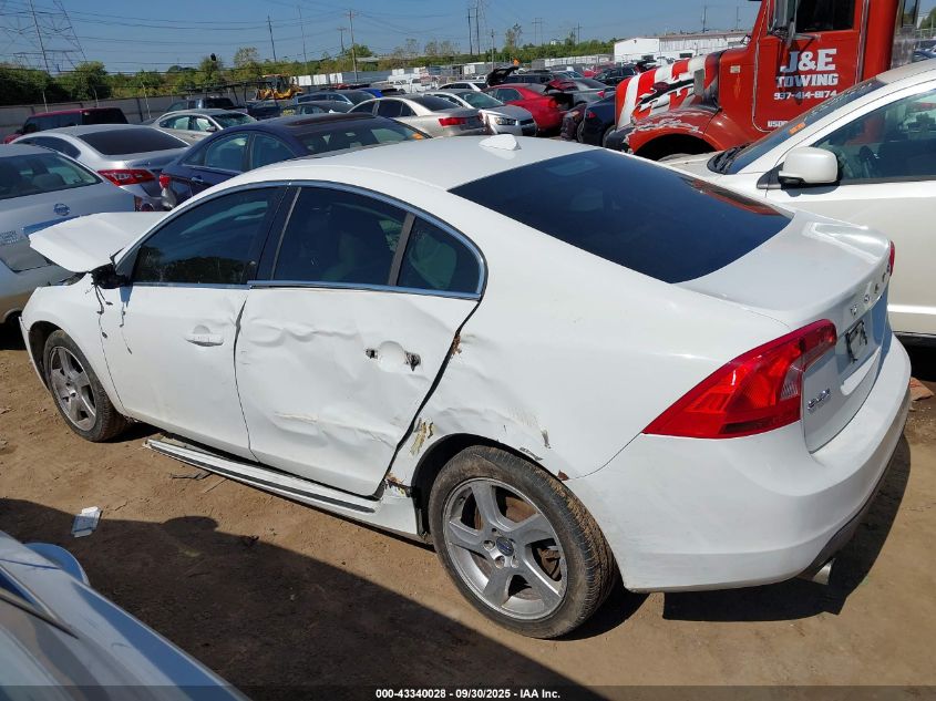 2013 Volvo S60 T5 VIN: YV1612FH6D2206072 Lot: 43340028