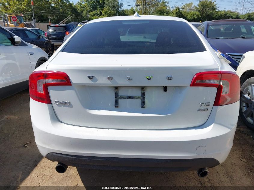 2013 Volvo S60 T5 VIN: YV1612FH6D2206072 Lot: 43340028