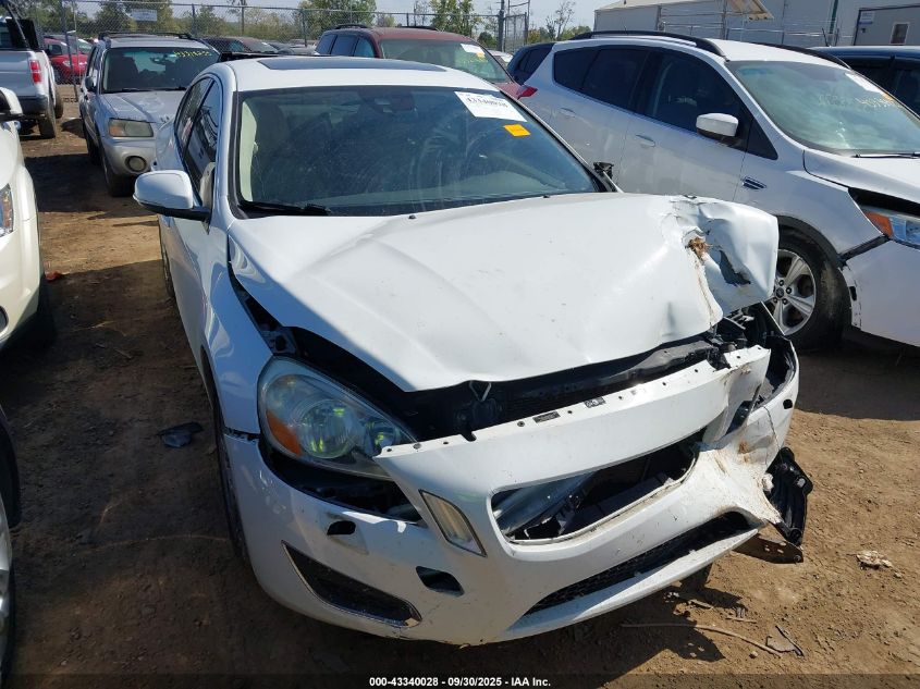 2013 Volvo S60 T5 VIN: YV1612FH6D2206072 Lot: 43340028
