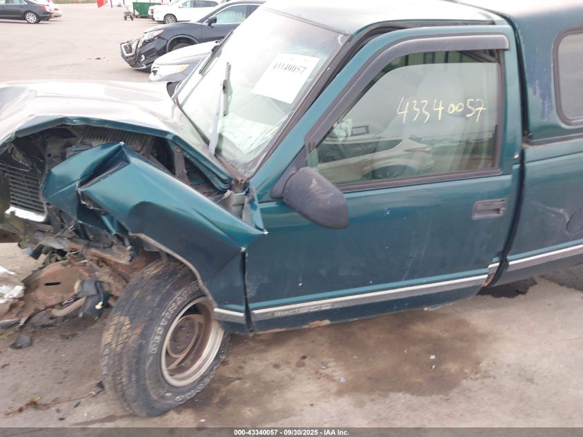 1998 GMC Sierra 1500 Sl Wideside VIN: 1GTEC14R4WZ528950 Lot: 43340057