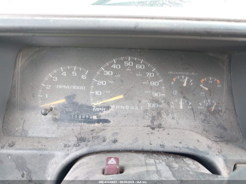 1998 GMC Sierra 1500 Sl Wideside VIN: 1GTEC14R4WZ528950 Lot: 43340057