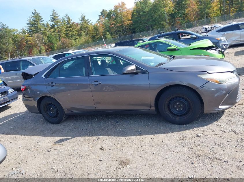 2016 Toyota Camry Le VIN: 4T4BF1FK1GR575105 Lot: 43340103