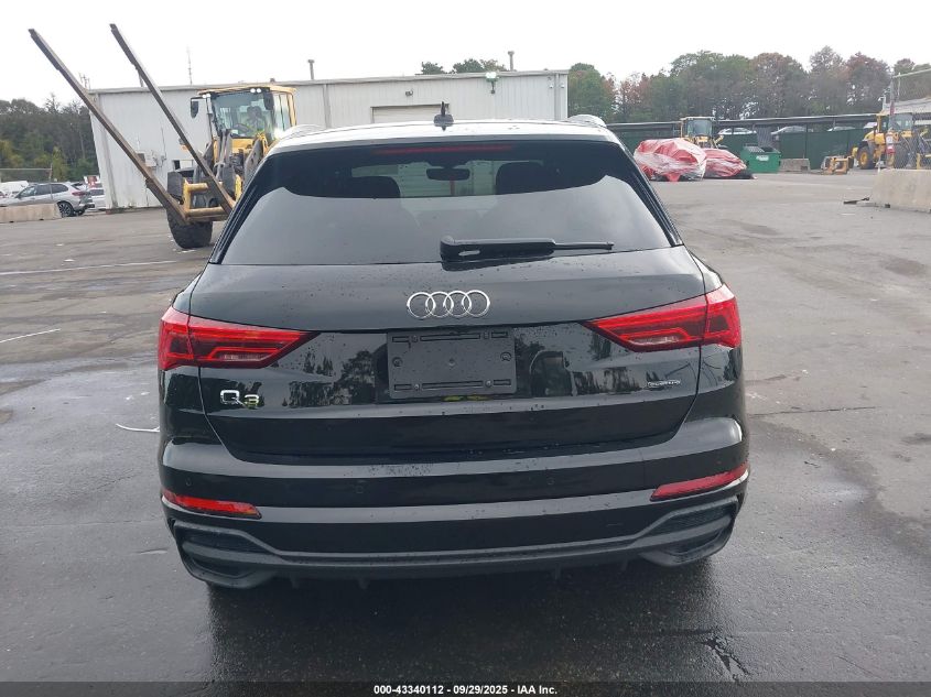 2025 Audi Q3 Premium 45 Tfsi S Line Quattro Tiptronic VIN: WA1DECF37S1092804 Lot: 43340112