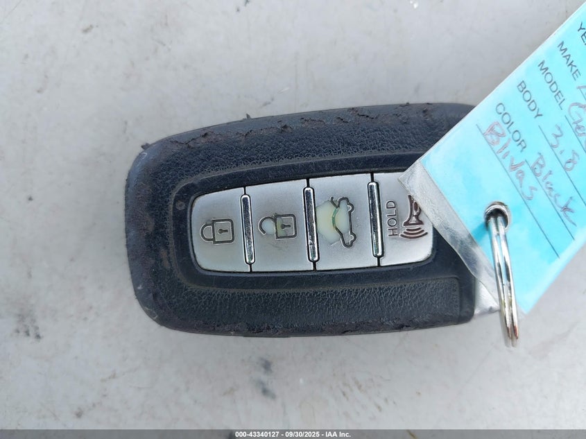 2009 Hyundai Genesis 3.8 VIN: KMHGC46EX9U033668 Lot: 43340127