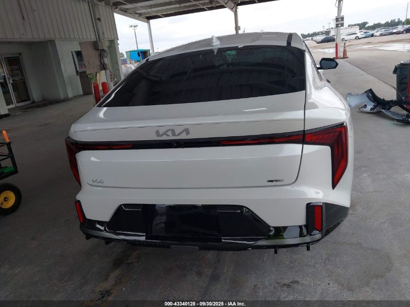 2025 Kia K4 Gt-Line VIN: 3KPFW4DEXSE170771 Lot: 43340128
