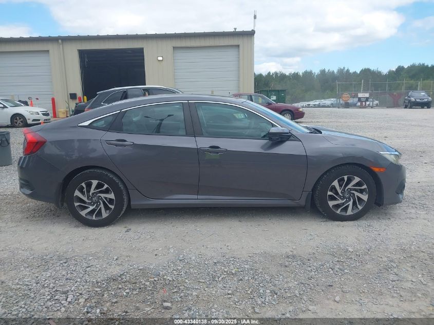 2016 Honda Civic Ex VIN: 19XFC2F81GE053897 Lot: 43340138