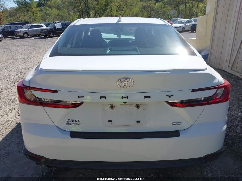 2025 Toyota Camry Se VIN: 4T1DAACK2SU046289 Lot: 43340143